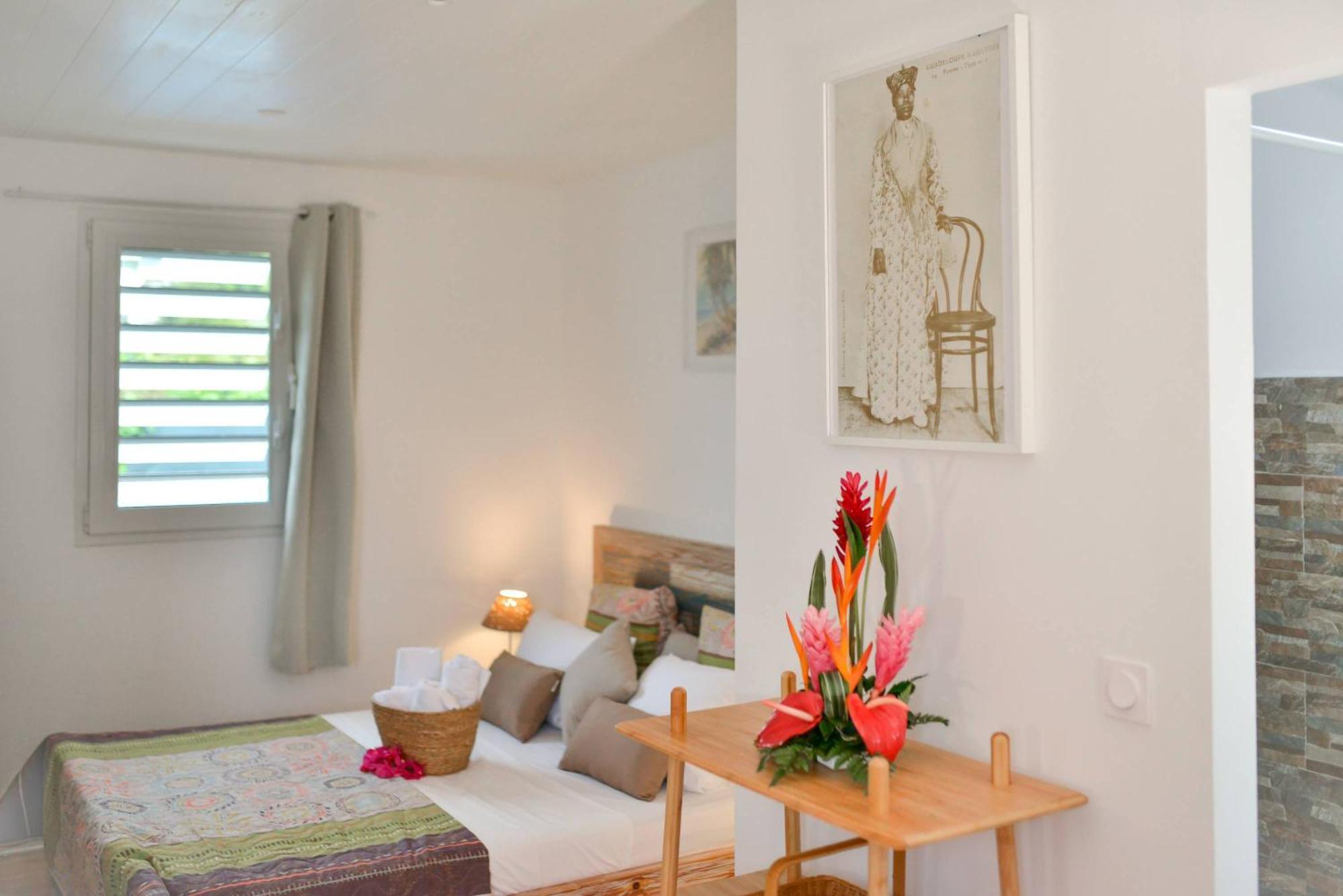 Les Jardins De Chantilly -Bungalows 4 Etoiles Avec Jardins Et Piscines Privees Baie-Mahault Quarto foto