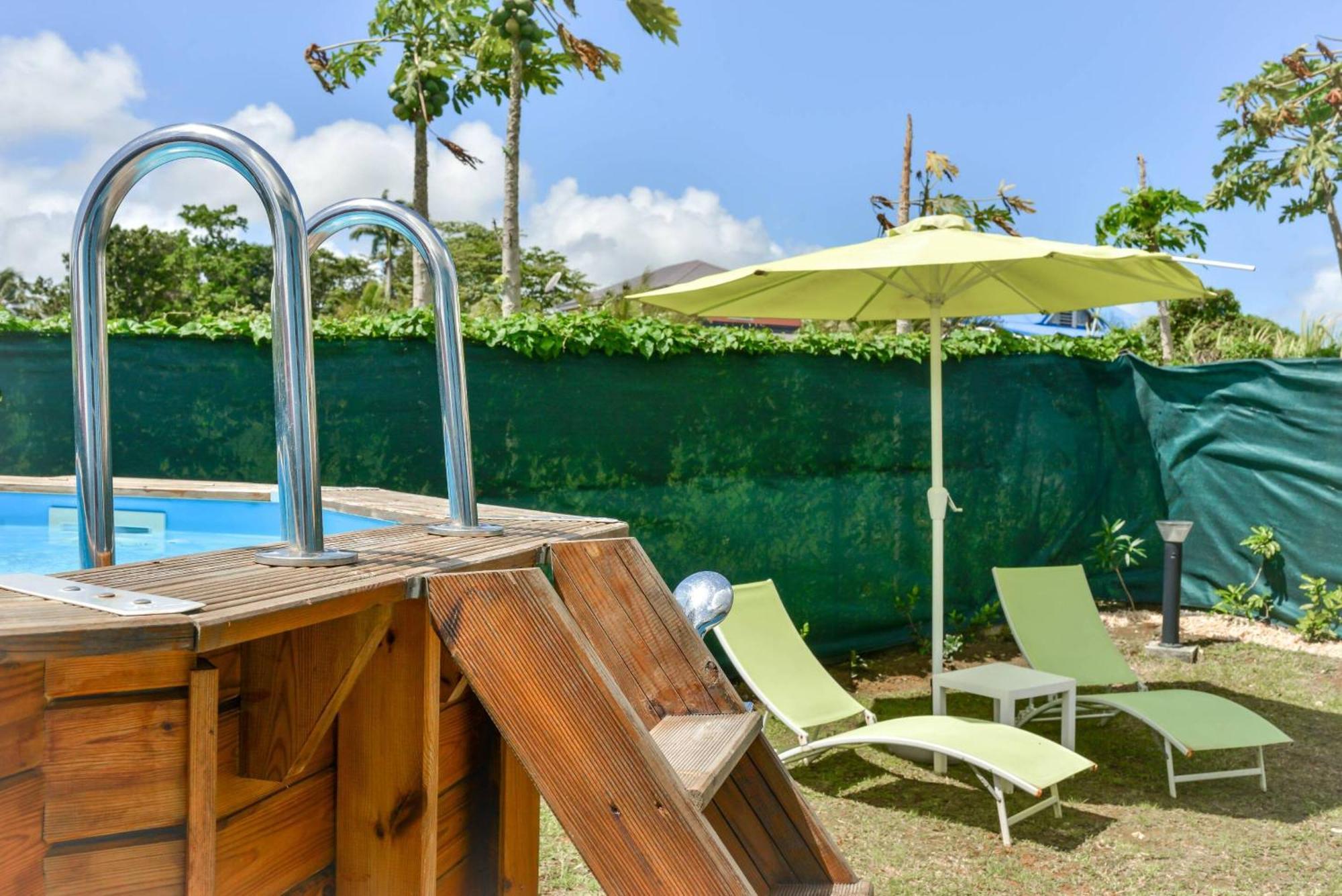 Les Jardins De Chantilly -Bungalows 4 Etoiles Avec Jardins Et Piscines Privees Baie-Mahault Quarto foto